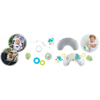 Interaktywna mata edukacja dinozaury 3w1